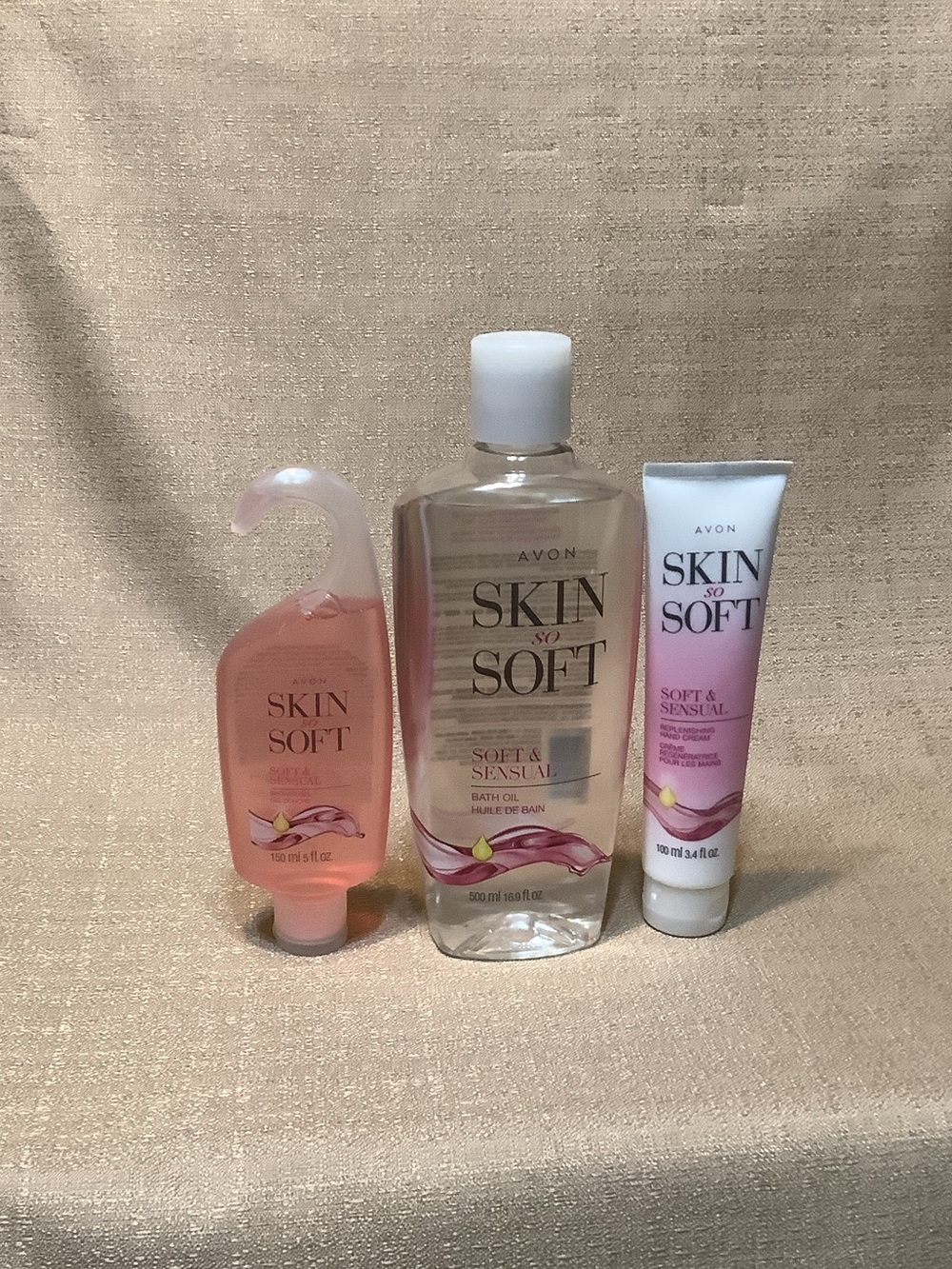 Avon Skin So Soft Soft & Sensual Set of 3
